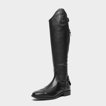 Black BROGINI Women's Casperia V2 Long-plain Riding Boots