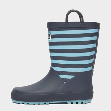 Navy Peter Storm Kids’ Stripe Wellies