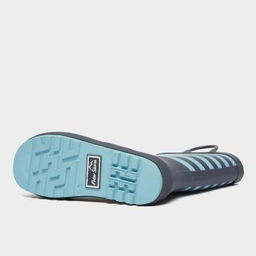 Navy Peter Storm Kids’ Stripe Wellies