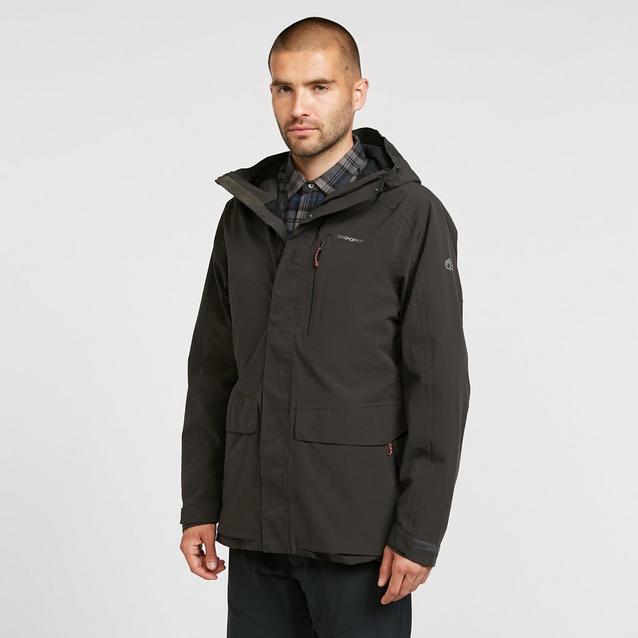 Craghoppers Men's Lorton Waterproof Jacket Blacks