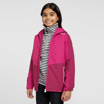 Pink Regatta Kids' Beamz Waterproof Jacket