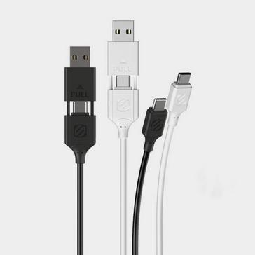 Black Scosche Strikeline 2-in-1 Charge & Sync Cable