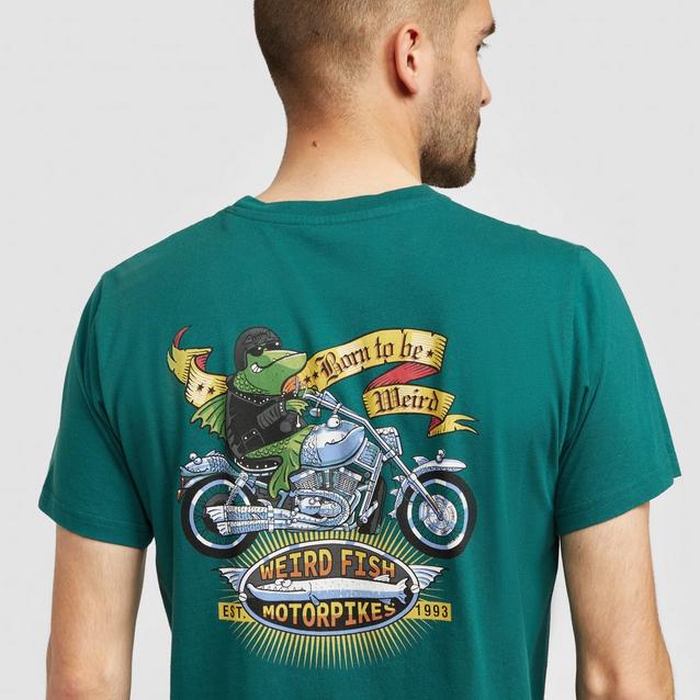 Weird Fish Men's Motorpikes Tshirt Millets