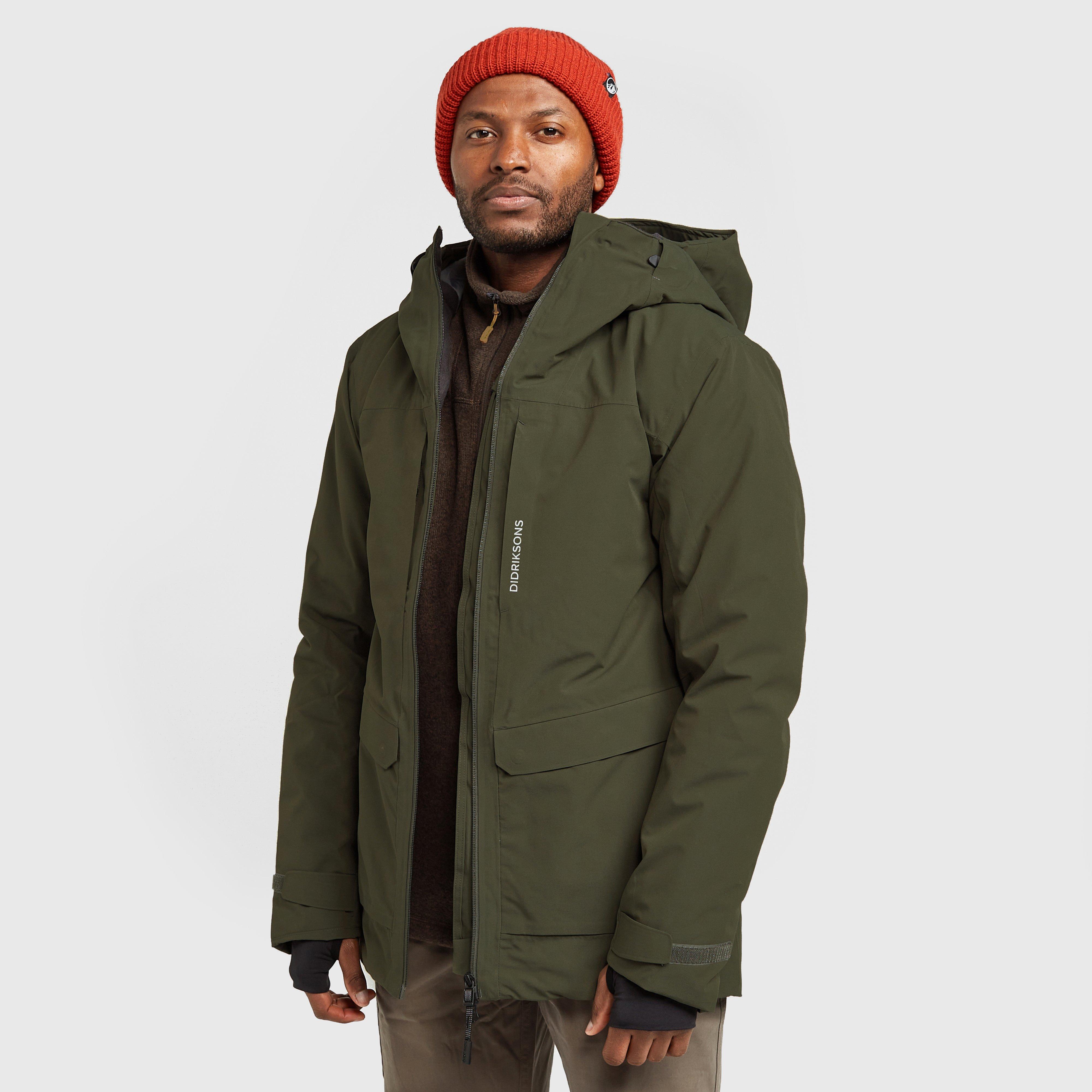 mens black parka coats