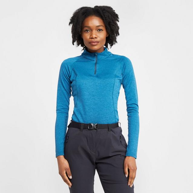 Long sleeve outlet zip polo womens