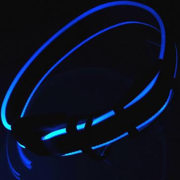 BLUE Niteize Nitedog Rechargeable LED Collar Medium