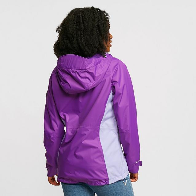 Light purple store rain jacket