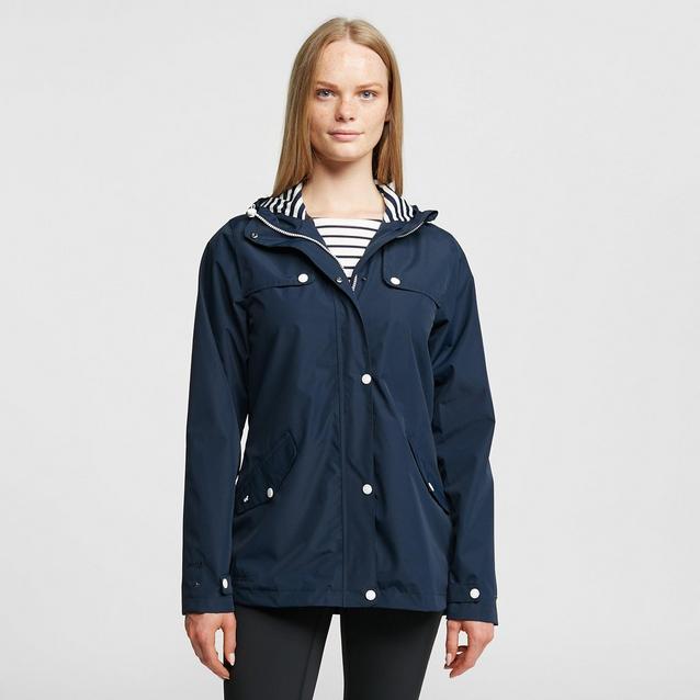 Women's bertille lightweight hooded waterproof jacket navy new arrivals