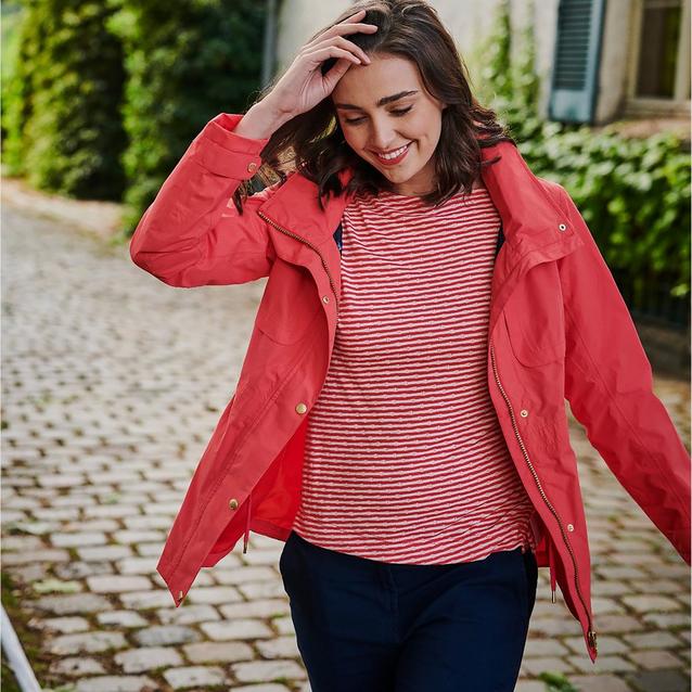 Red rain jacket on sale womens