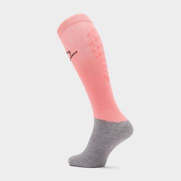 Pink COMODO Adults Silicone Grip Socks