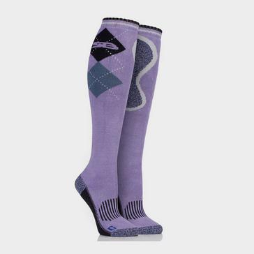 Purple STORM BLOC Women’s Patterdale Long Socks