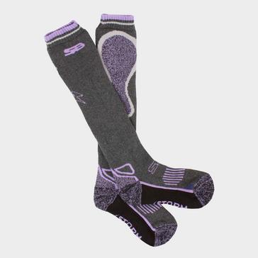 Grey STORM BLOC Women’s Calderbeck Long Socks