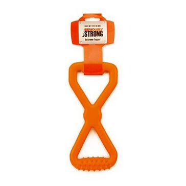 ORANGE Petface Seriously Strong Extreme Rubber Tugger