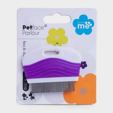 White Petface Flea and Dust Comb