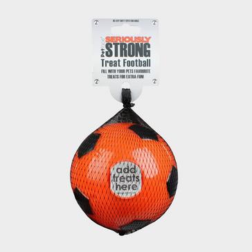 ORANGE Petface Seriously Strong Treat Football