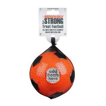 ORANGE PETFACE Seriously Strong Treat Football