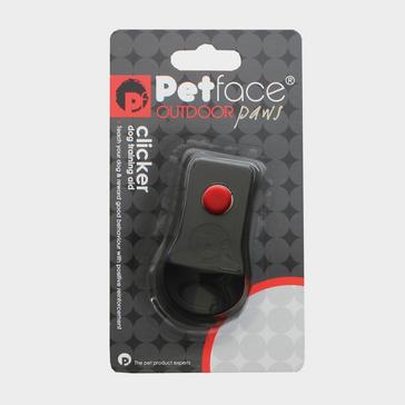 Black PETFACE Clicker Dog Training Aid