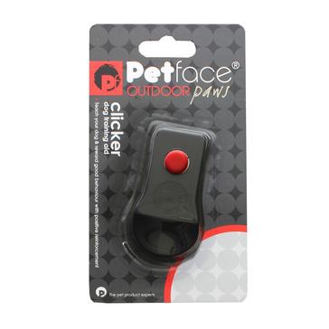 Black Petface Clicker Dog Training Aid