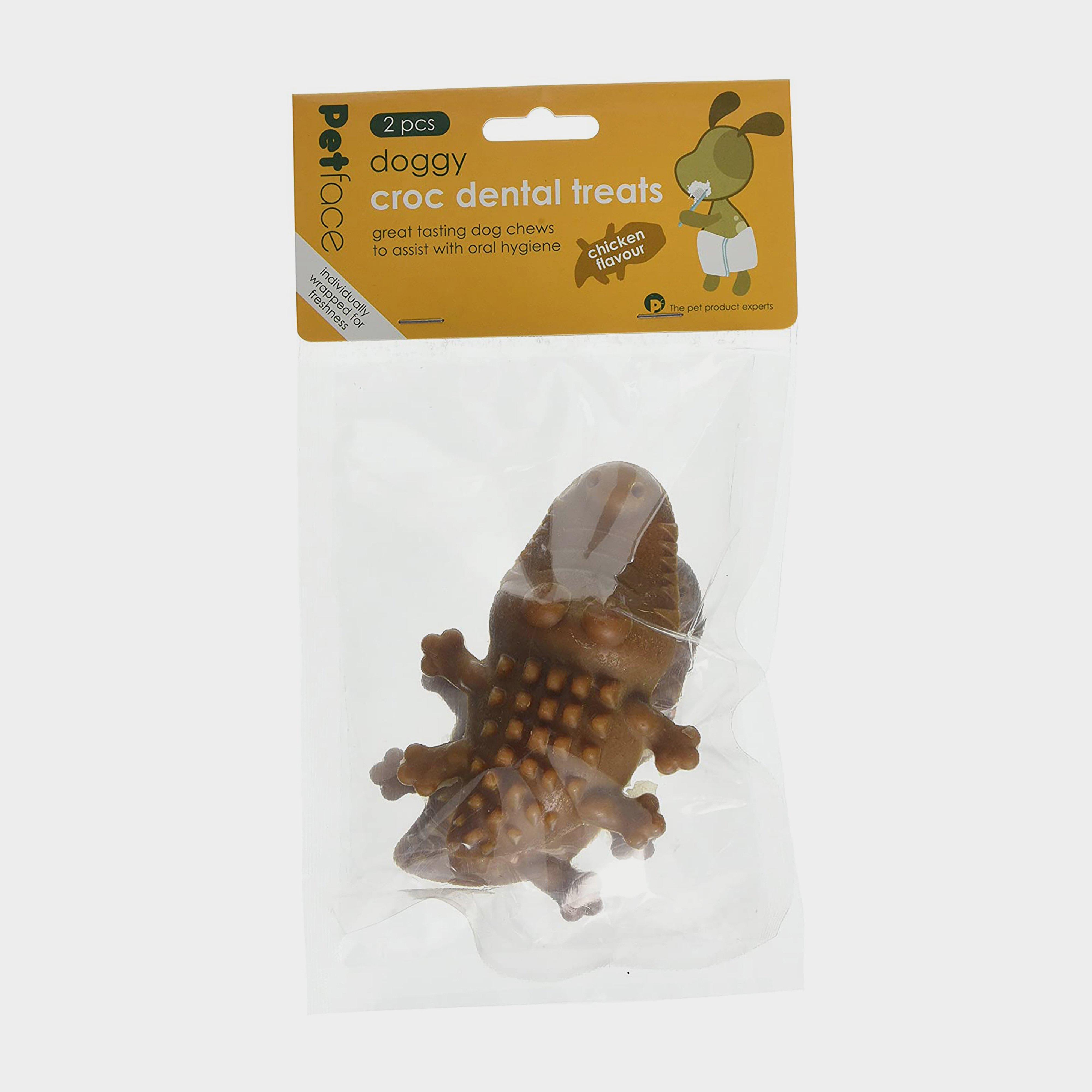 Chicken Dental Croc (2 Pack) - Brown