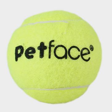 Yellow Petface Single Tennis Ball