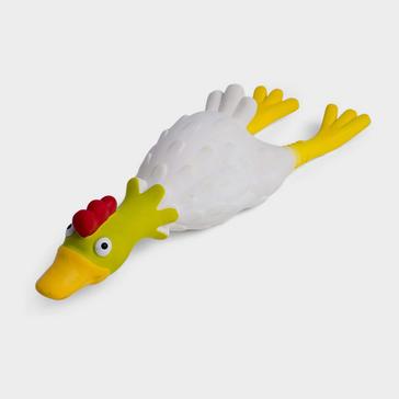 Assorted Petface Latex Chicken Lying Small
