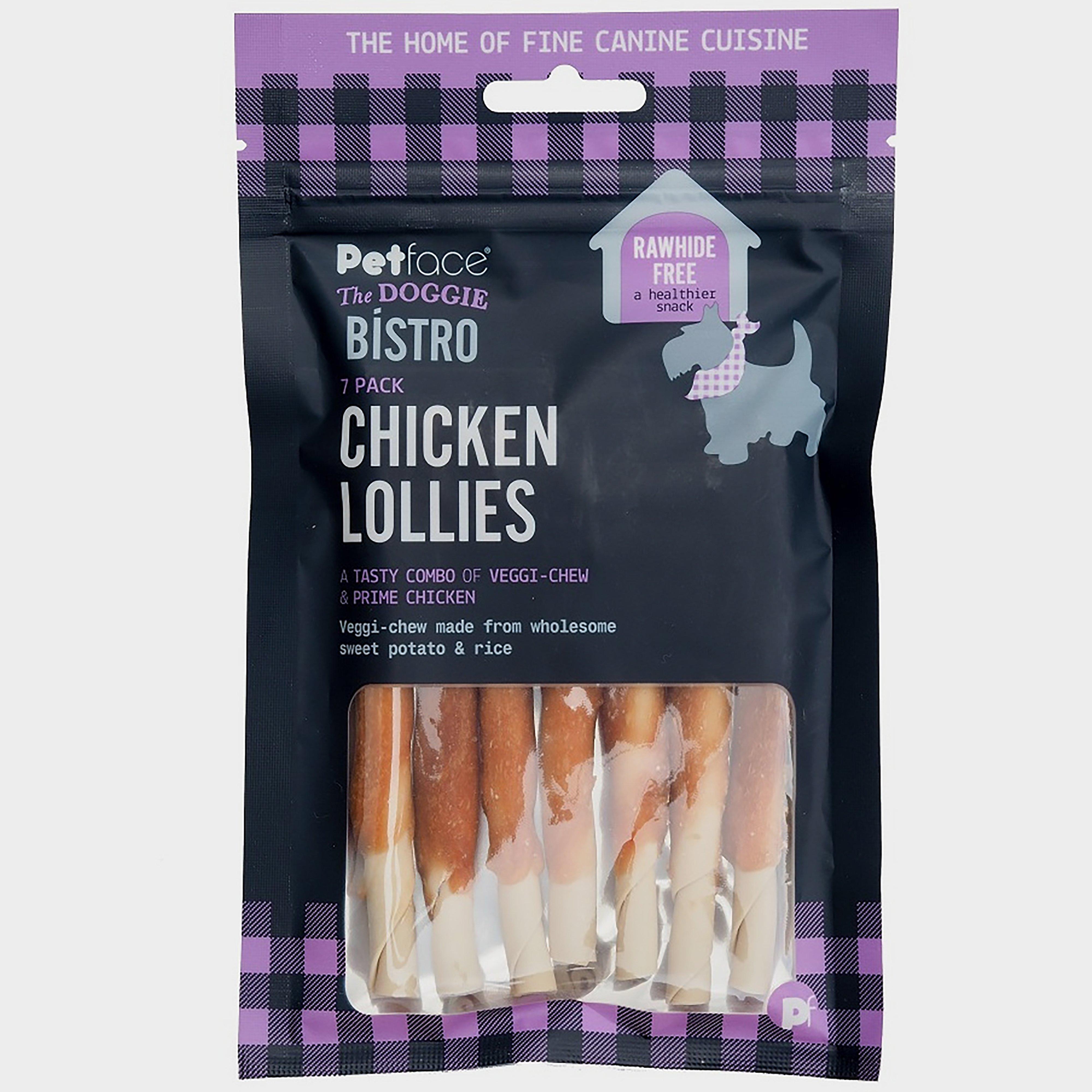 Image of Petface Dogue Bistro Chicken Lollies 7 Pack - Purple/Purple, purple/Purple