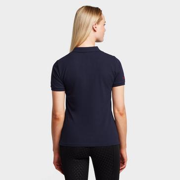 Navy Dublin Women’s Lily Cap Sleeve Polo Shirt