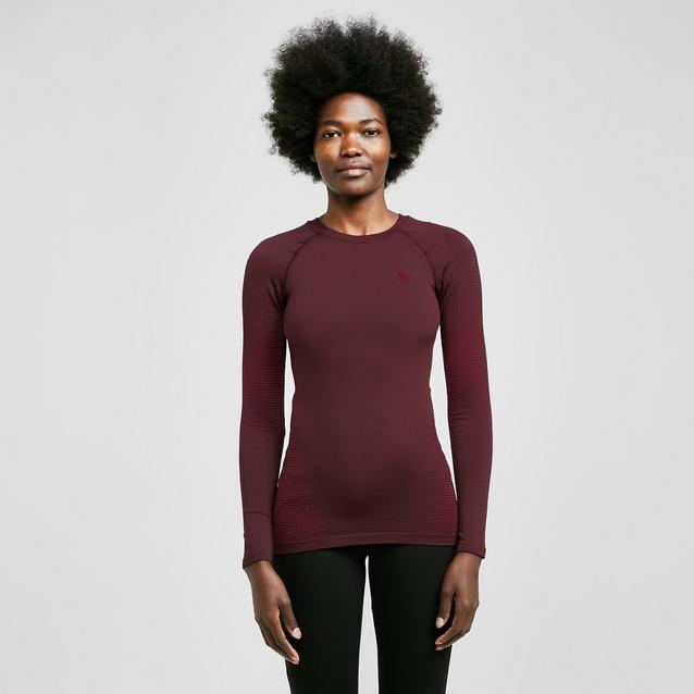 Odlo T-shirt Crew Neck Long Sleeve Essential Seamless - Women's Longsleeve