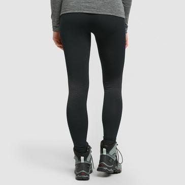 Black Odlo Women's PERFORMANCE WARM ECO Baselayer Pants