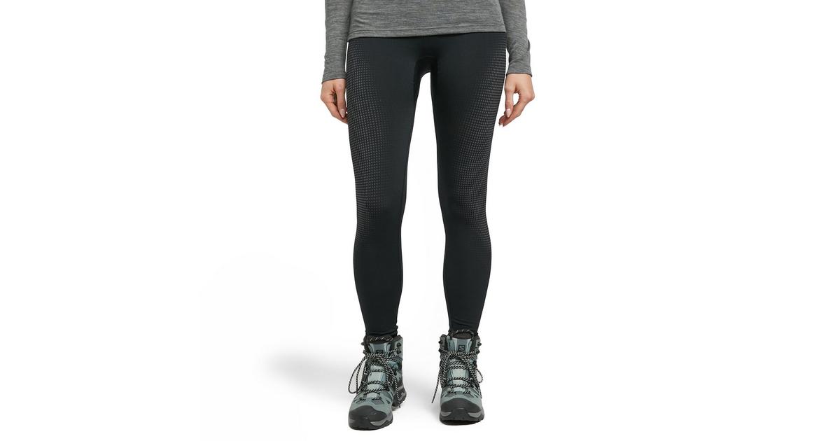 Odlo Women's PERFORMANCE WARM ECO Baselayer Pants Blacks