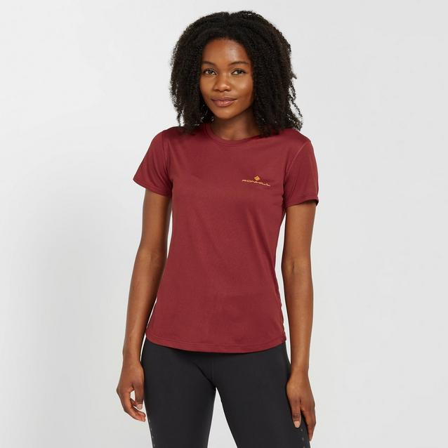 Red Ronhill Women's Core Short Sleeve T-Shirt image 1