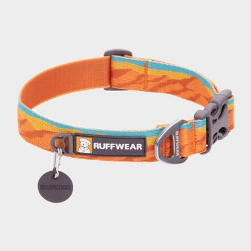 Orange Ruffwear Flat Out Dog Collar