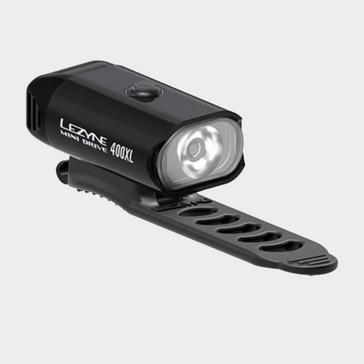 Black Lezyne Mini Drive 400XL Bike Light