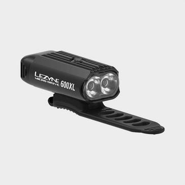 Black Lezyne Micro Drive 600XL Bike Light