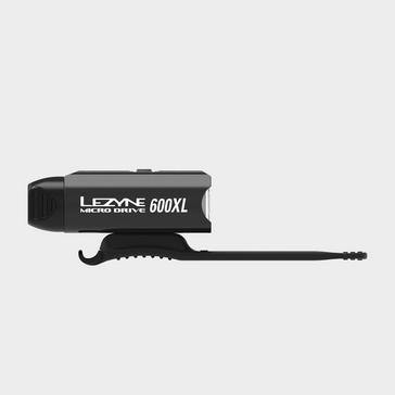 Black Lezyne Micro Drive 600XL Bike Light