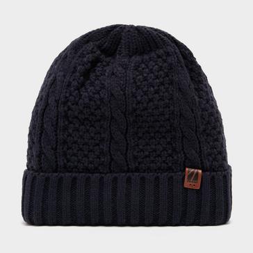 Navy The Edge Fisherman Beanie Hat