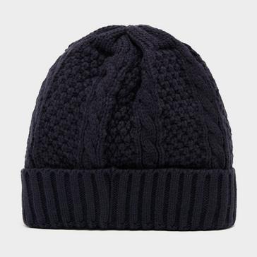 Navy, The Edge Mens Fisherman Beanie Hat