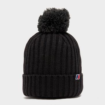 Black Berghaus Kids’ Bobble Beanie