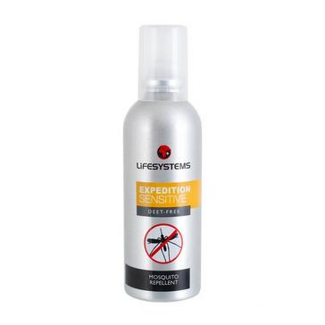 SILVER Lifesystems Expedition Sensitive DEET Free Insect Repellent Spray