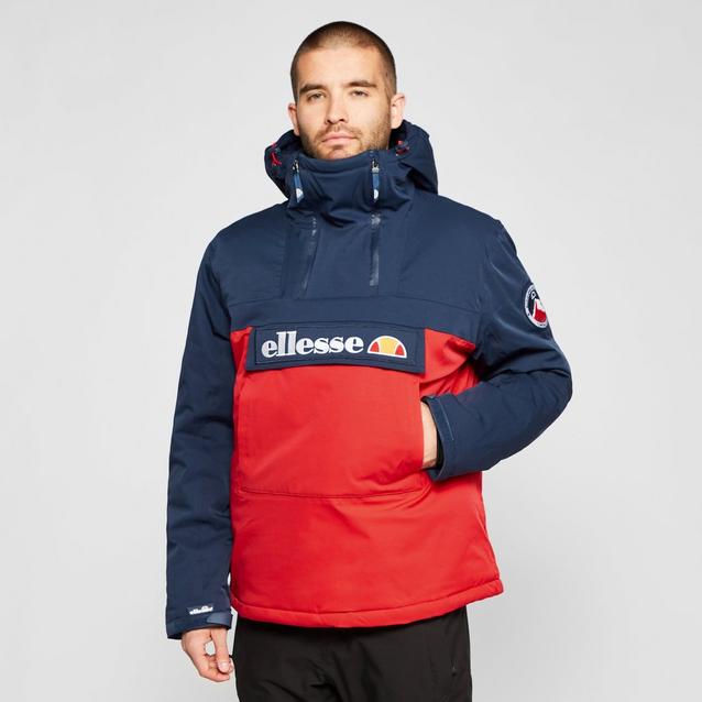 Ellesse Hooded Jacket With Chest Logo In Color Block Exclusive To