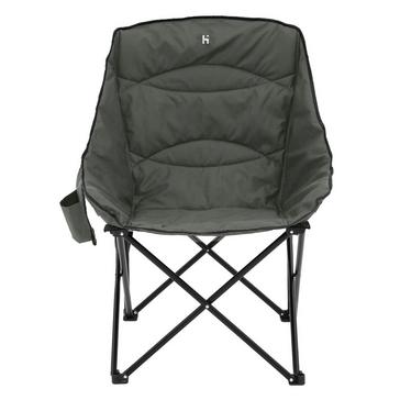 Grey HI-GEAR Vegas XL Deluxe Quilted Chair