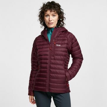 Purple Rab Women's Microlight Alpine Down Jacket
