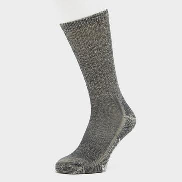 Grey Smartwool Hike Classic Edition Light Cushion Crew Socks