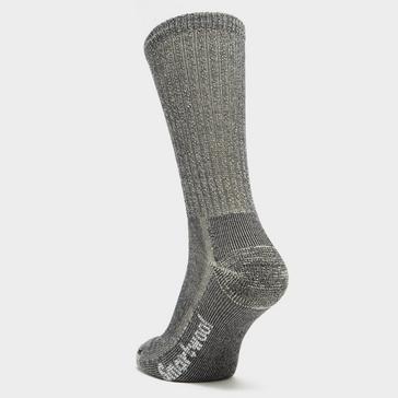 Grey Smartwool Hike Classic Edition Light Cushion Crew Socks