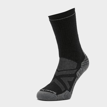 Black Smartwool Men’s Hike Full Cushion Crew Socks