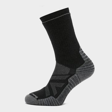 Black Smartwool Men’s Hike Full Cushion Crew Socks