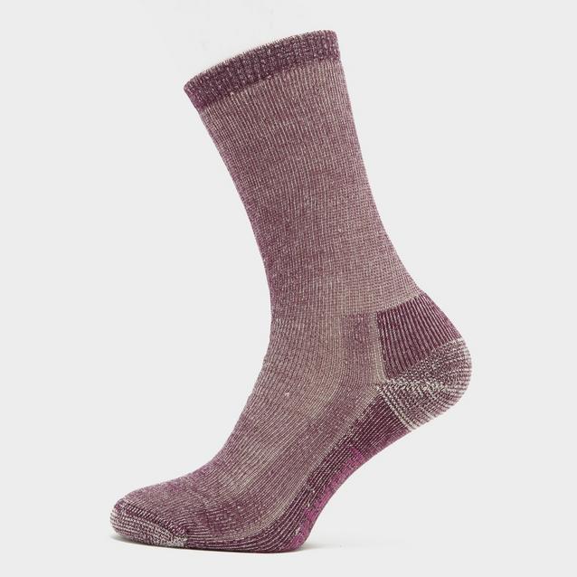 Chaussettes De Randonnée Femme Smartwool Hike Classic Edition – Laine Mérinos ZQ – Amorti Complet – Nylon Recyclé – Lot De 1 Paire