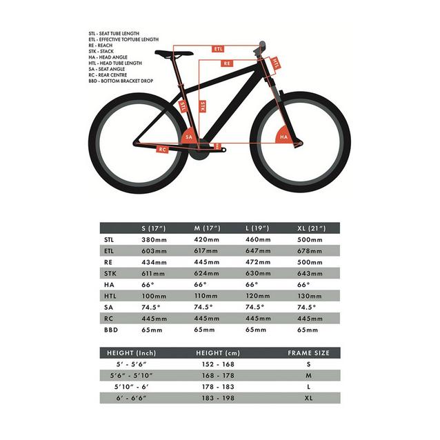 Calibre discount rake 29er