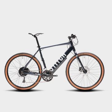 Navy Calibre Stitch Urban Electric Bike