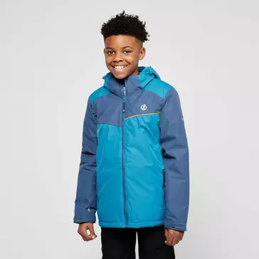 Dare2b Strike Force Kids Ski Jacket Girls Boys Waterproof Insulated Coat